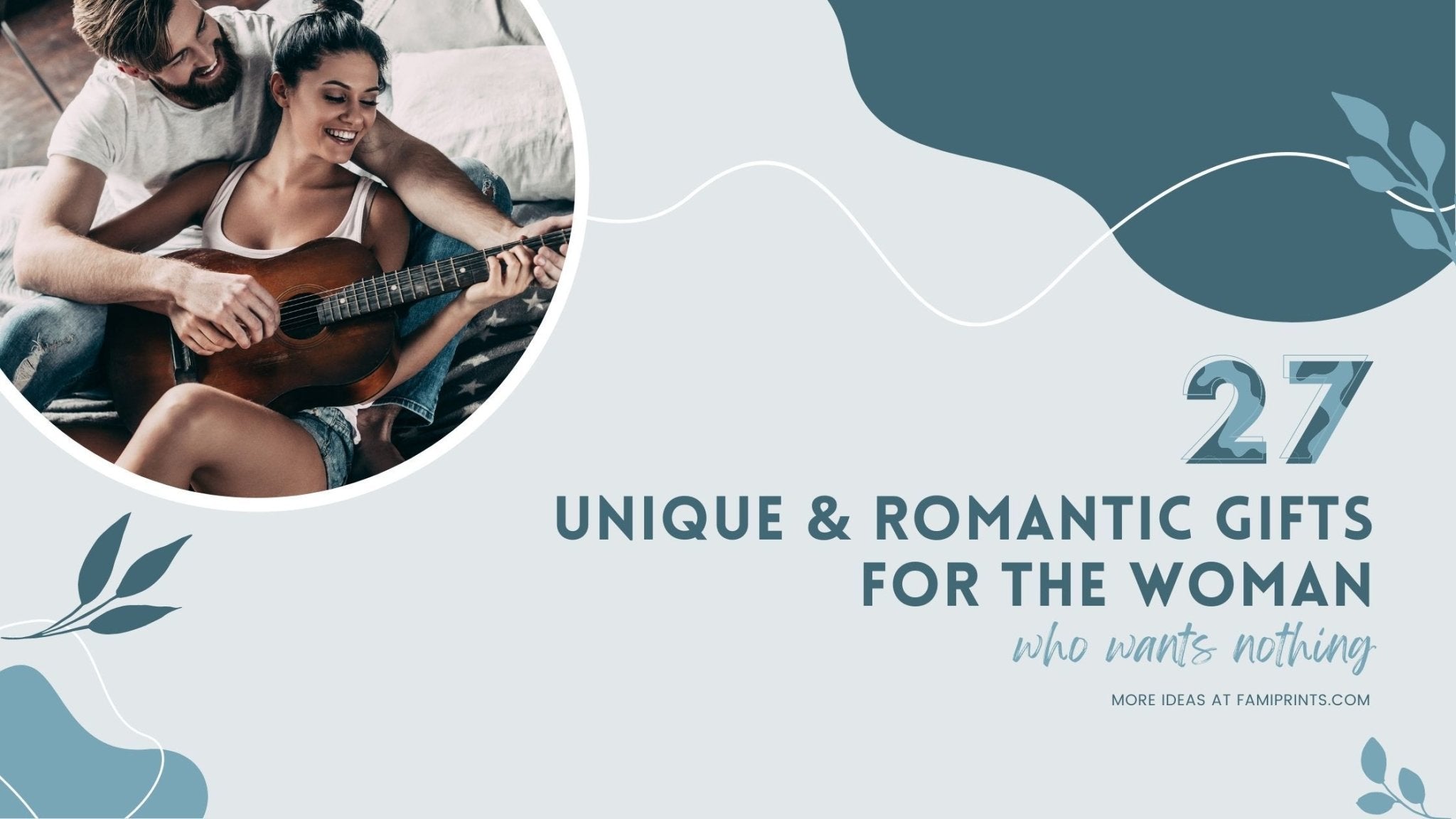 27+ Unique & Romantic Gifts For The Woman Who Wants Nothing - FamiPrints | Trending Customizable Family Gifts