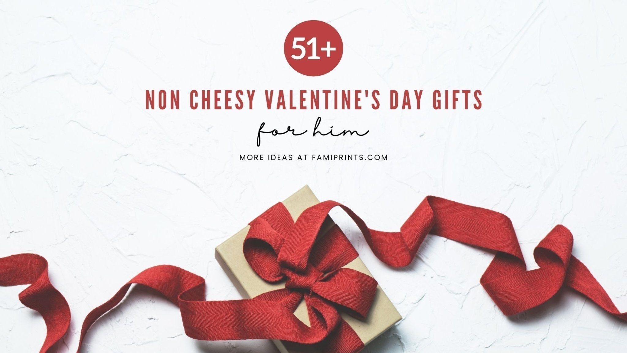 51+ Non Cheesy Valentine's Day Gifts For Him On Every Budget | FamiPrints | Trending Customizable Family Gifts