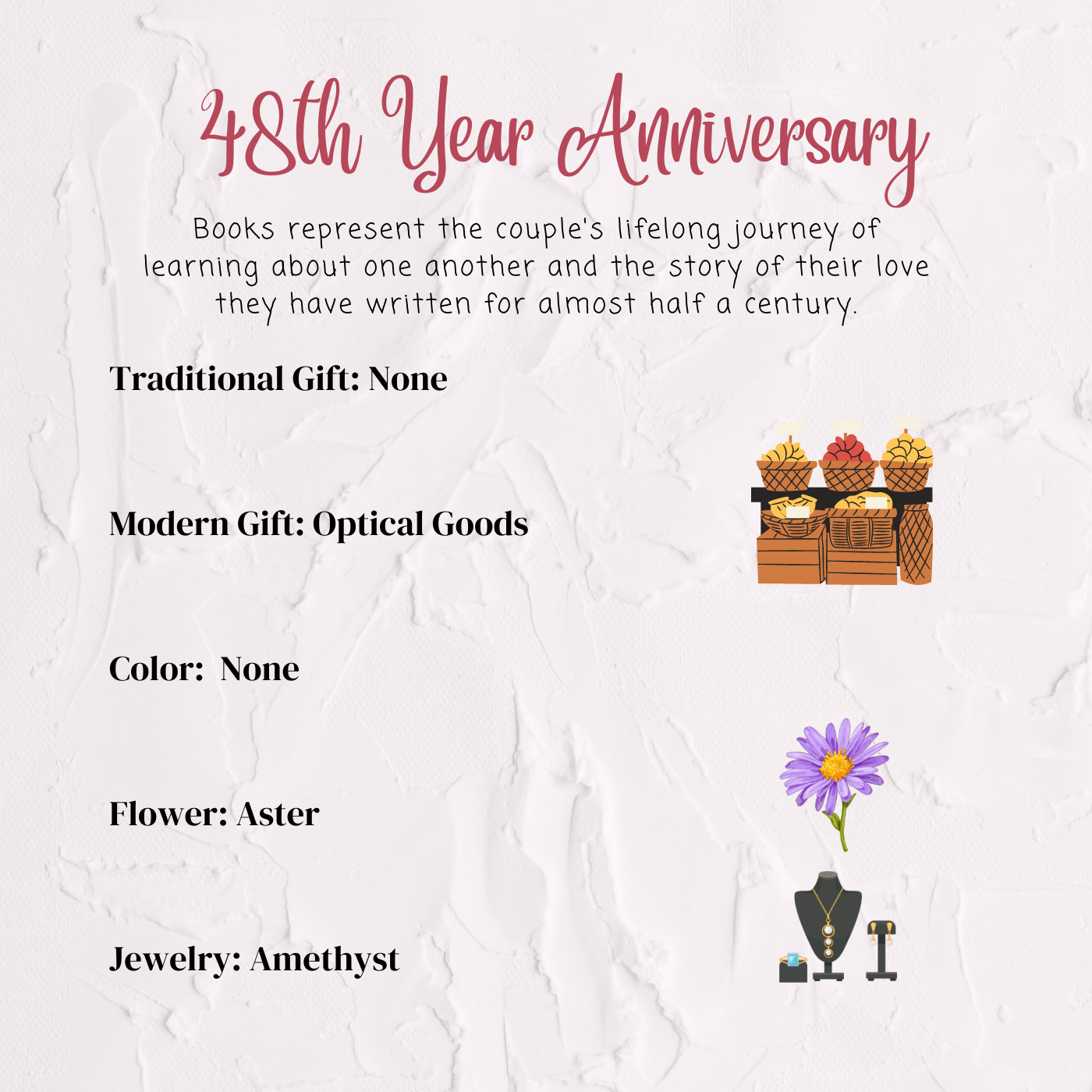 48th year anniversary