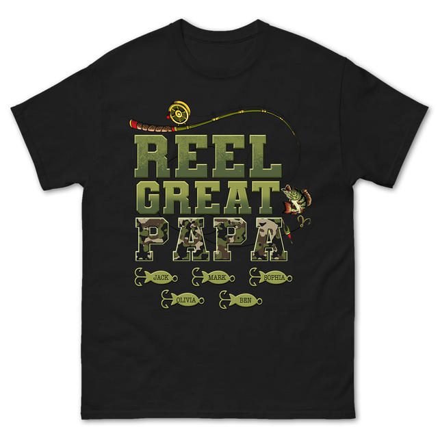 Reel Great Papa Shirt