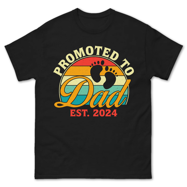 Promoted to Dad Shirt