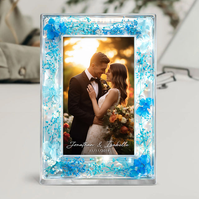 Personalized Wedding Photo Acrylic Plaque