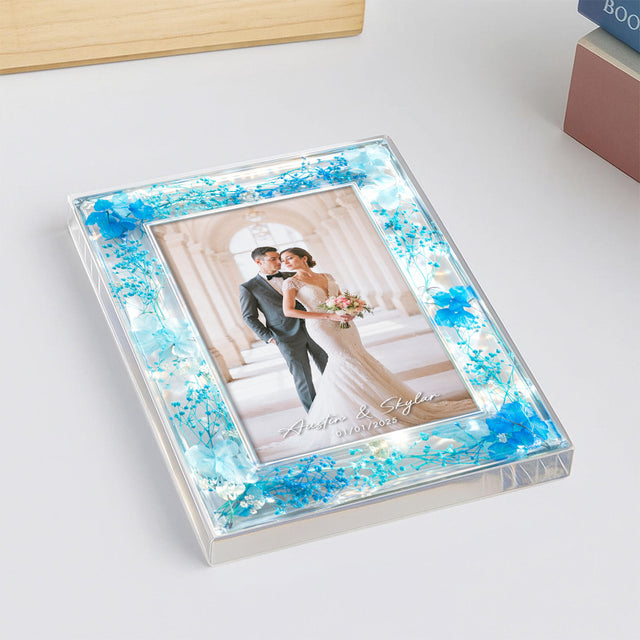 Personalized Wedding Photo Acrylic Plaque