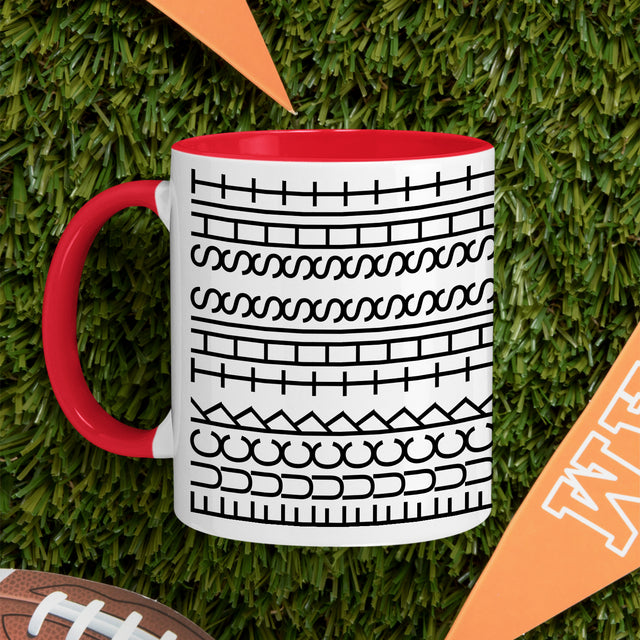 F*ck This Shit Hidden Message Coffee Mug Unique Gift for Work Bestie Accent Mug