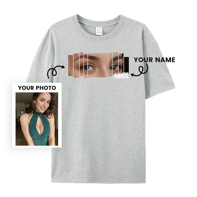 Custom Eye Shirt for Girlfriend & Boyfriend