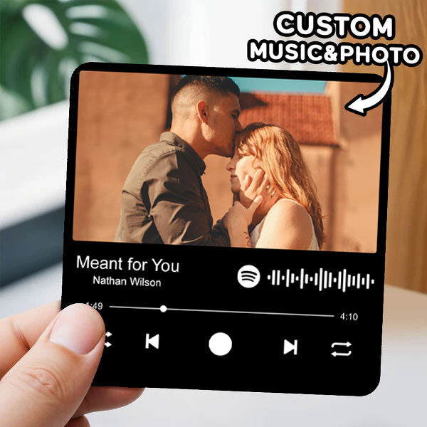 Personalized Music Fridge Magnet Can Play Songs