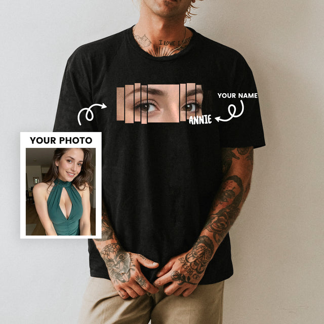 Custom Eye Shirt for Girlfriend & Boyfriend