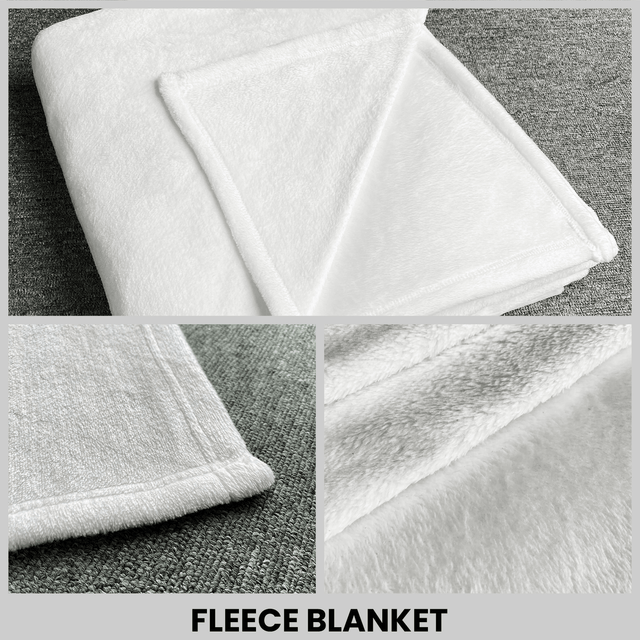 Custom Christmas Blanket, Personalize with Your Photos and Name