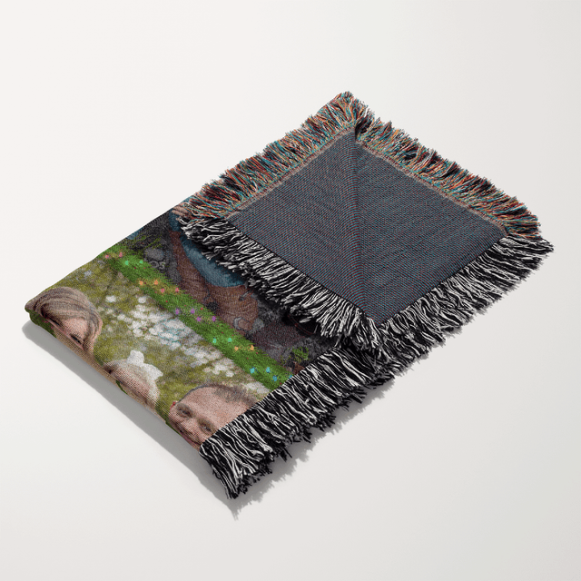 Custom Christmas Blanket, Personalize with Your Photos and Name