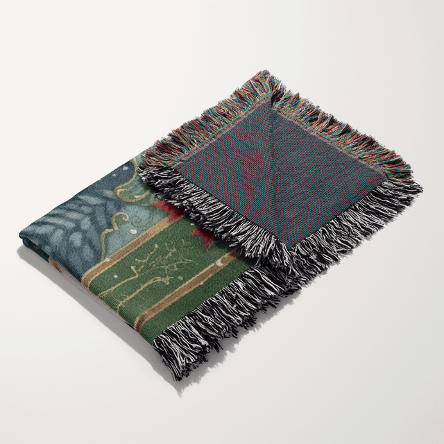 Customizable Bear Puzzle Family Name Blanket