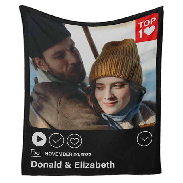Custom Photo Movie Poster Blanket