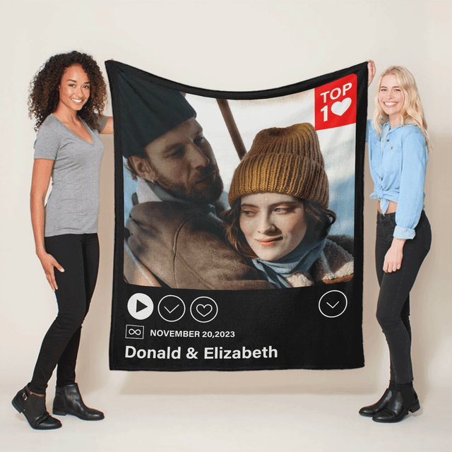 Custom Photo Movie Poster Blanket
