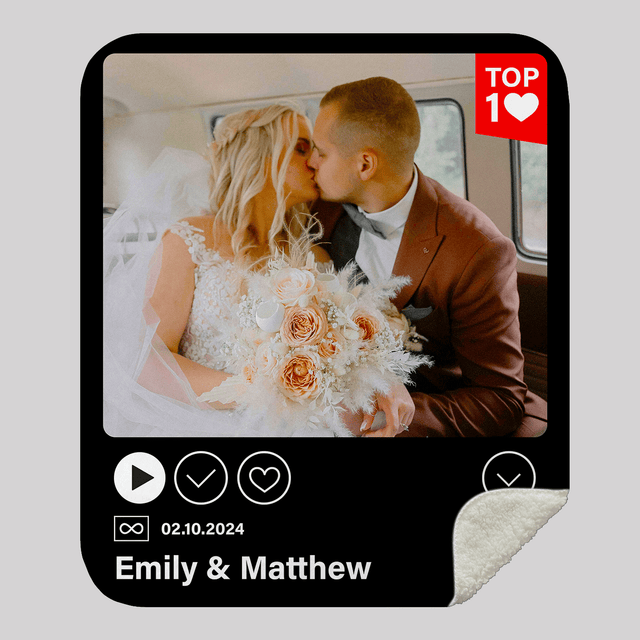 Custom Photo Movie Poster Blanket
