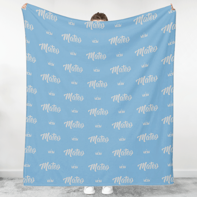 Personalized with Name Blanket