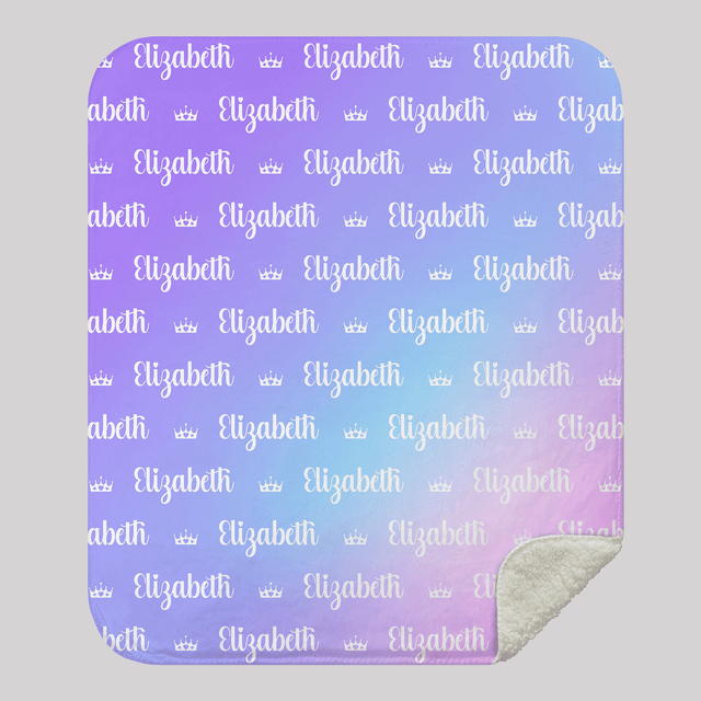 Personalized with Name Blanket