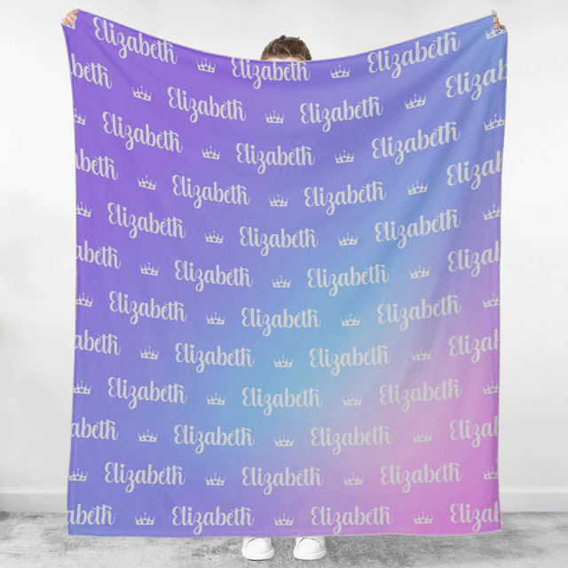 Personalized with Name Blanket
