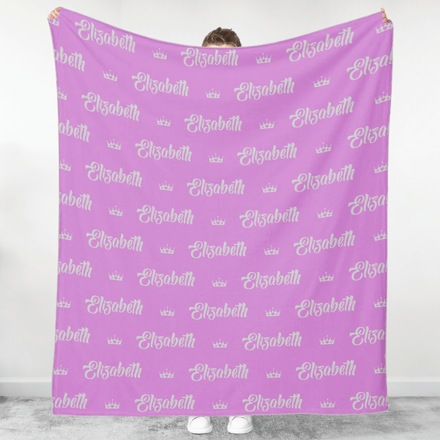 Personalized with Name Blanket