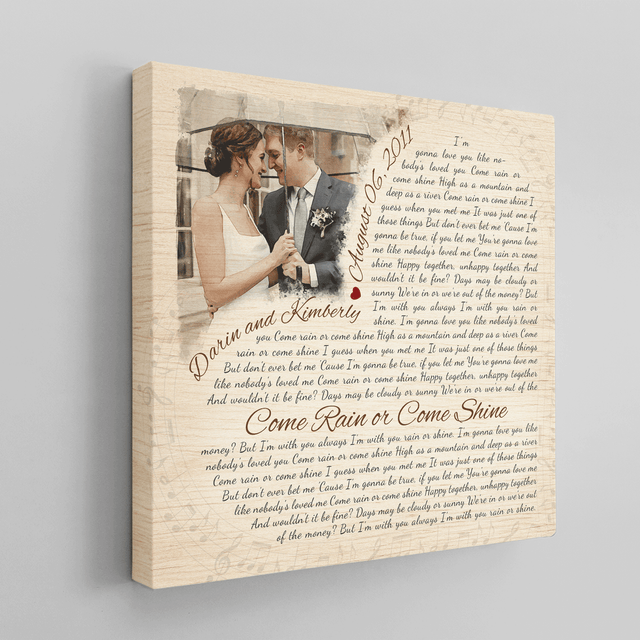 Custom Watercolor & Heart-Shaped Wall Art