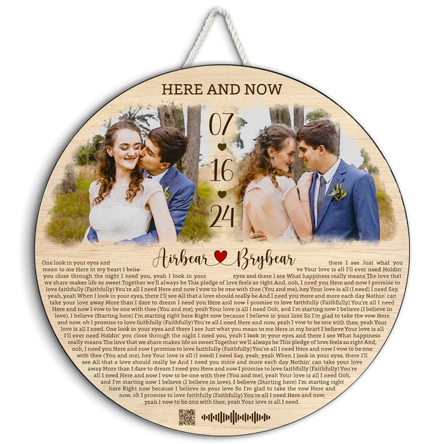 Custom Portrait From Photo, Lyrics Art, Spotify Scan Code