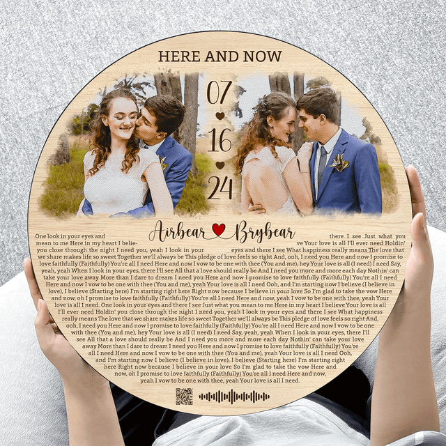 Custom Portrait From Photo, Lyrics Art, Spotify Scan Code