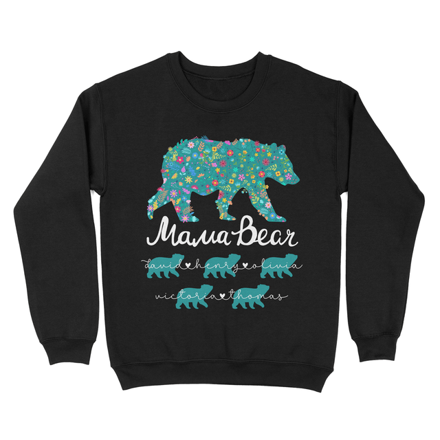 Personalized Mama Bear Custom Name Shirt