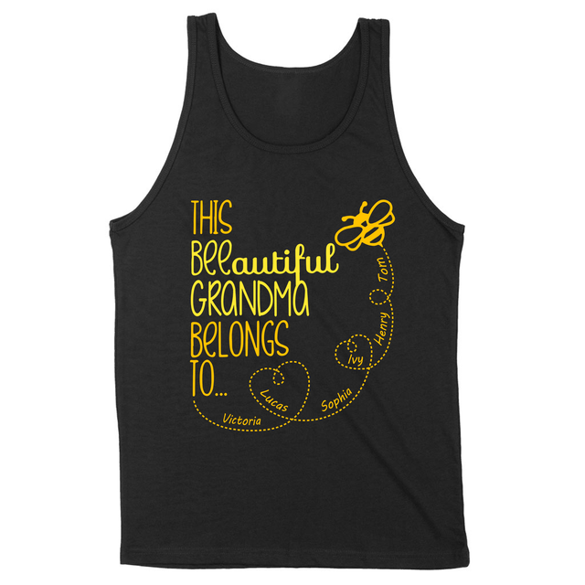 Custom Grandma Bee Design Shirt