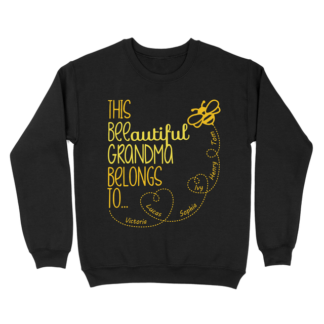 Custom Grandma Bee Design Shirt