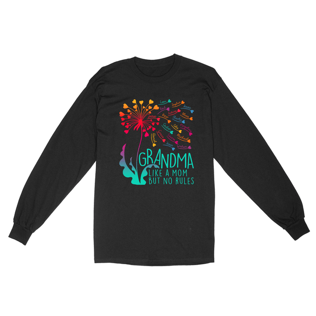Personalized Grandma Tree With Branches Love Shirt