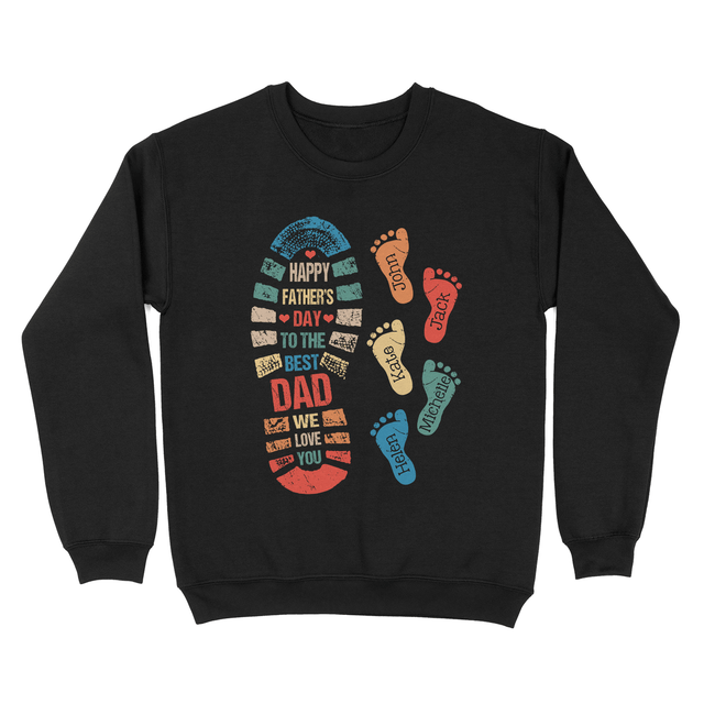 Personalized Father's Day to the Best Dad Shirt