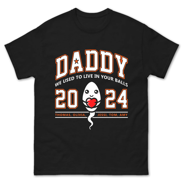 Custom Daddy Sperm Shirt