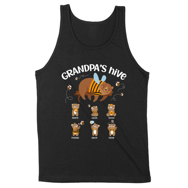 Custom Grandpa's Hive Design Shirt