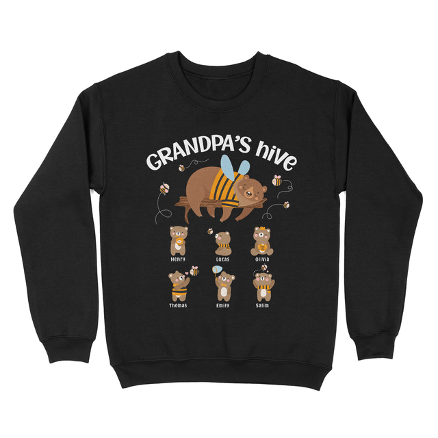 Custom Grandpa's Hive Design Shirt