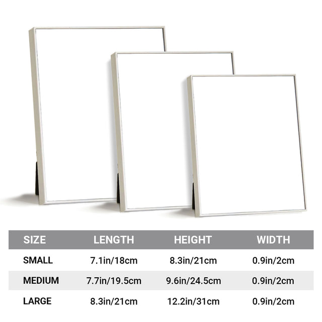 Custom LED Mirror Frame Lamp – Photo Collage & Song for Mom