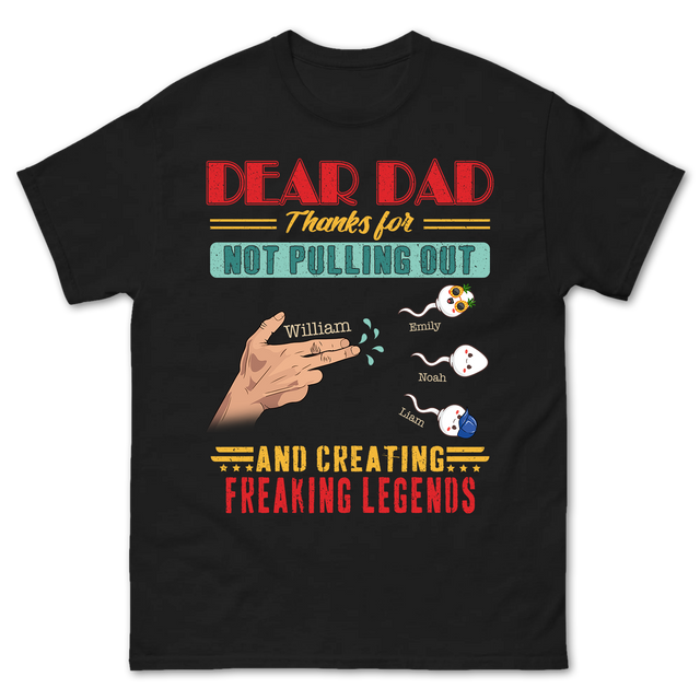 Custom Funny Dad Shirt