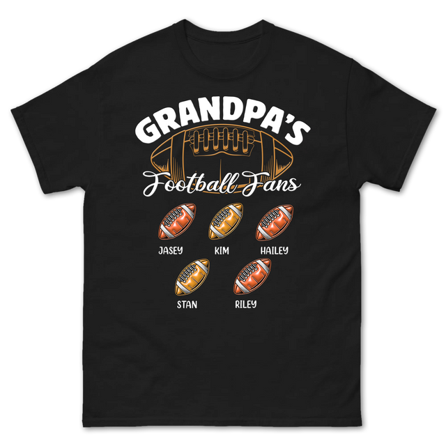 Grandpa's Football Fans Shirt
