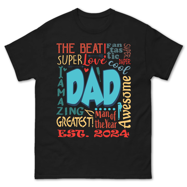 Personalized Dad Adjectives Custom Shirt