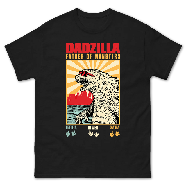 Dadzilla Father of Monsters Shirt