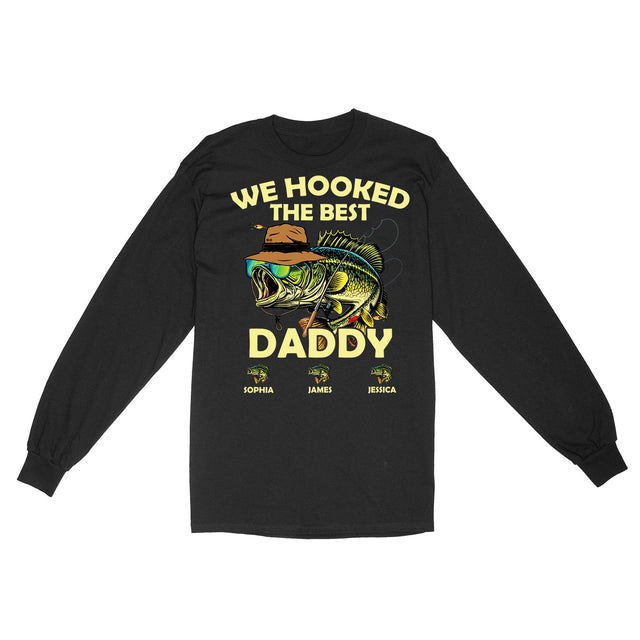 Personalized Father's Day Fish Design Shirt