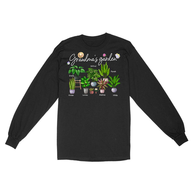 Personalized Grandma's Garden Custom Name Shirt