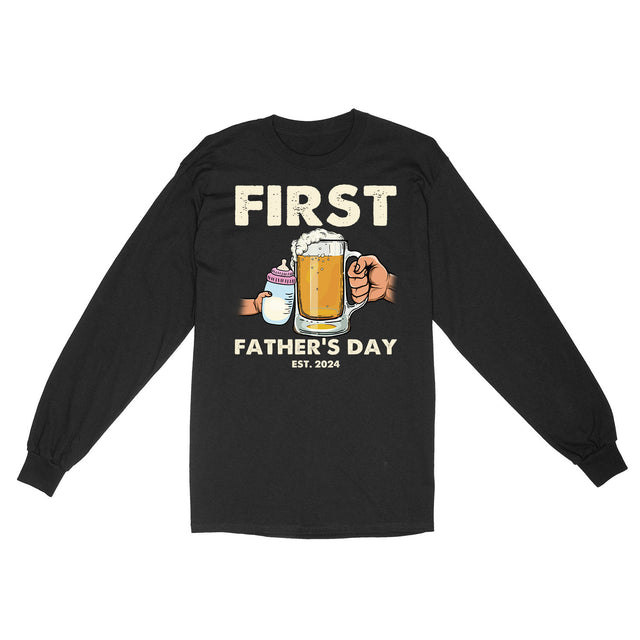 Personalized First Father's Day Shirt