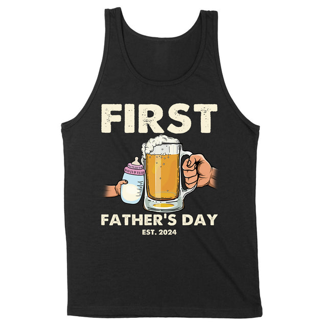Personalized First Father's Day Shirt