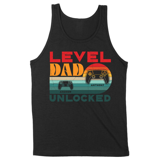 Dad Level Unlocked Shirt