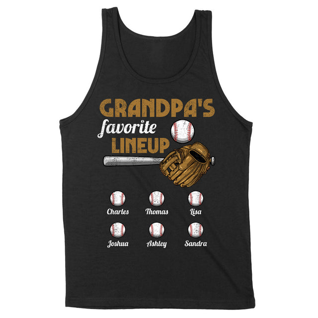 Grandpa's Favorite Lineup Shirt