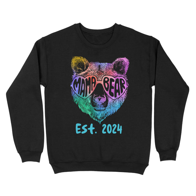 Personalized Neon Mama Bear Design Shirt