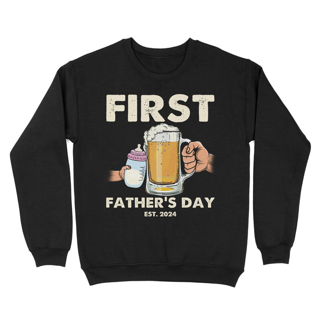 Personalized First Father's Day Shirt