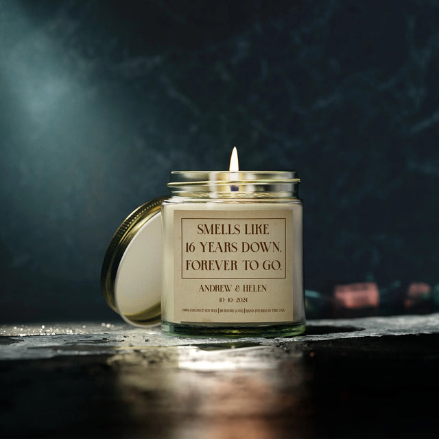 Smells Like Personalized Gift Message Candle