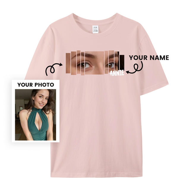 Custom Eye Shirt for Girlfriend & Boyfriend