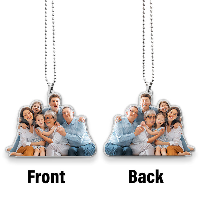 Custom Photo Car Ornament