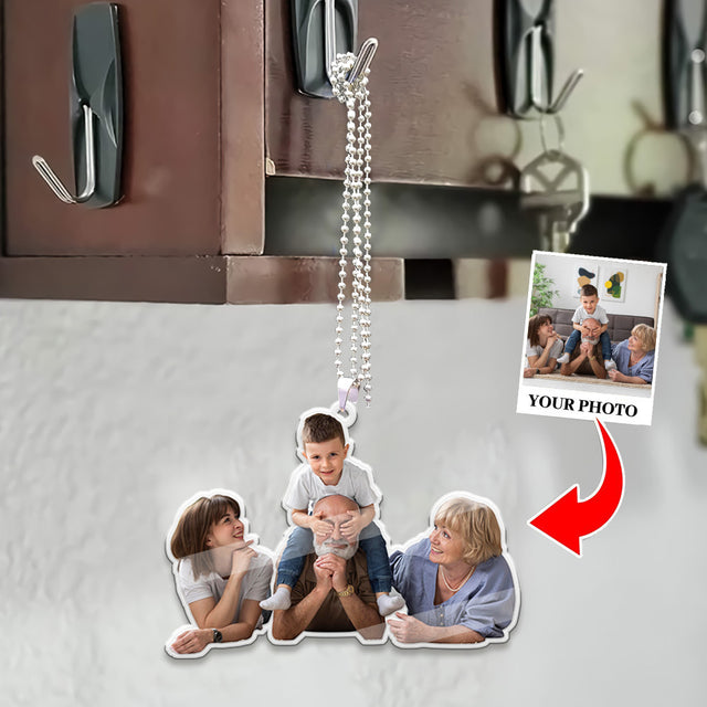 Custom Photo Car Ornament