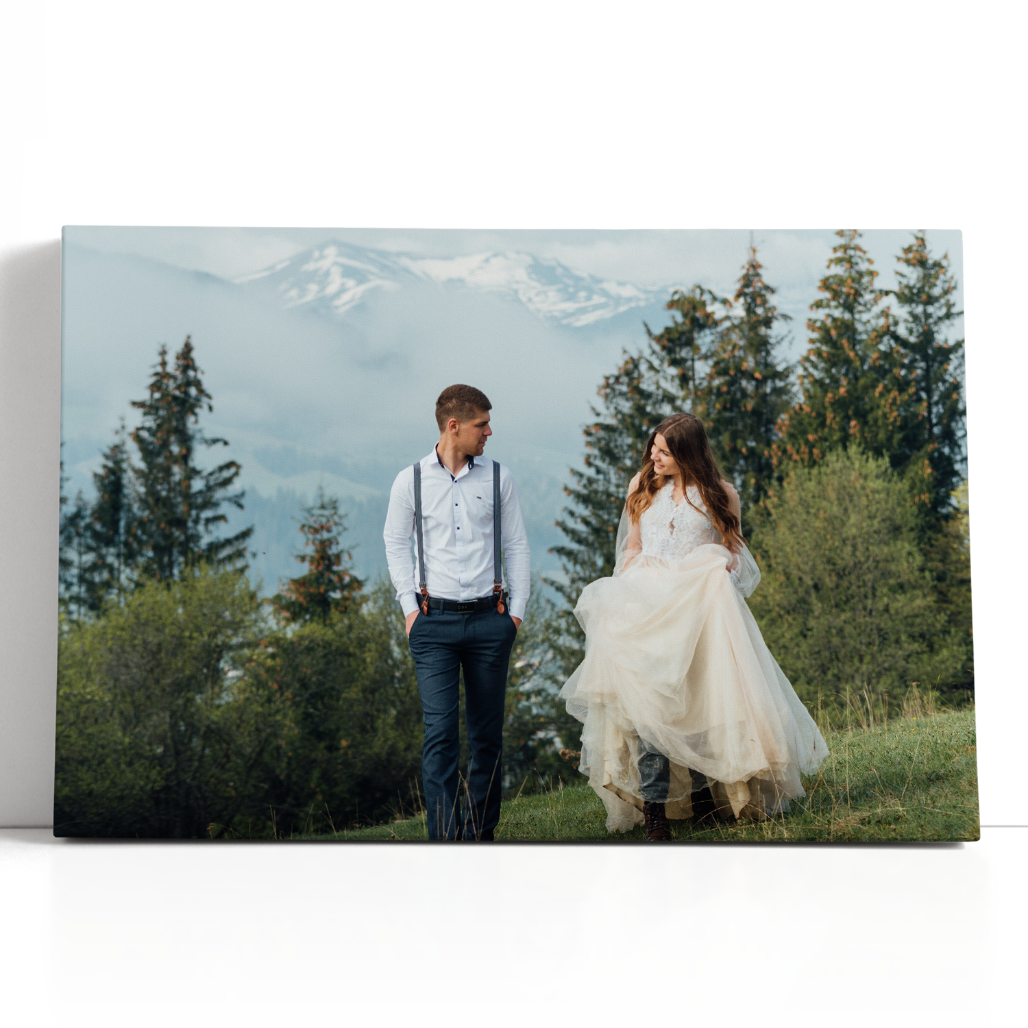 Create Your Own Canvas Print, One Photo Uploaded